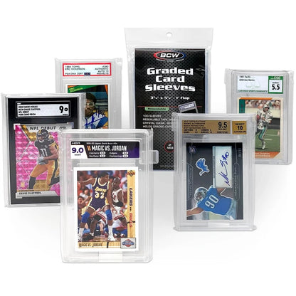 BCW Resealable Graded Card Sleeves (100 Count)