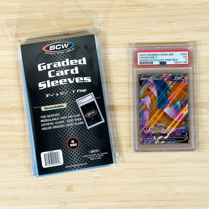 BCW Resealable Graded Card Sleeves (100 Count)