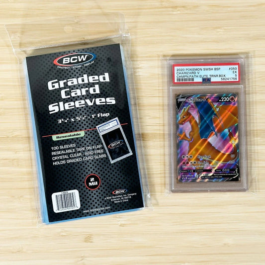BCW Resealable Graded Card Sleeves (100 Count)
